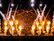 Nightwish Bühne frontal mit Pyro