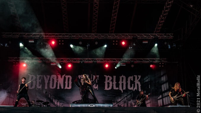 Beyond the Black on Stage